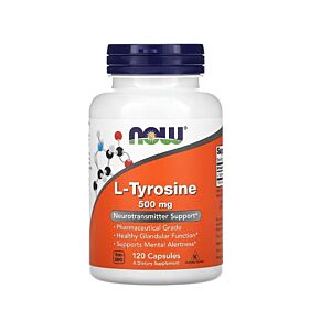 L-Tyrosine 500mg120 Capsule - NOW Foods