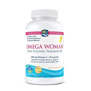 Omega Woman with Evening Primrose Oil 120 capsule - Nordic Naturals