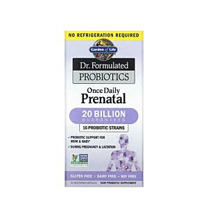 Once Daily Prenatal Dr. Formulated Probiotics 30 Capsule Garden of Life