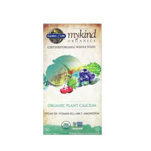 Garden of Life Organic Plant Calcium MyKind Organics 90 Tablete 