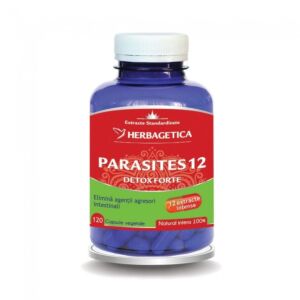 Parasites 12 Detox Forte 120 capsule -Herbagetica  