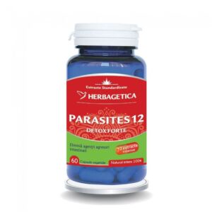 Parasites 12 Detox Forte 60 capsule -Herbagetica