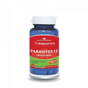 Parasites 12 Detox Forte 30 capsule - Herbagetica 
