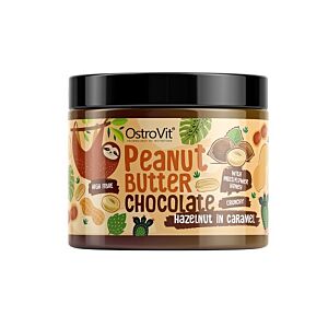Peanut Butter Chocolate Hazelnut in Caramel(Unt de Arahide cu Ciocolata si Alune Caramelizate) Ostrovit