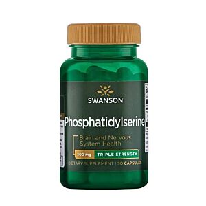 Phosphatidylserine 300mg. Triple Strength 30 Capsule - Swanson