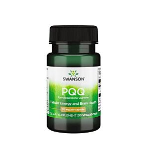 PQQ Pyrroloquinoline Quinone 20mg 30 Capsule - Swanson