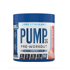 Pump 3G Pre-Workout Fruit Burst 375g Fruit Burst - Applied Nutrition