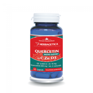 Quercetin Imuno Suport  30 Capsule-Herbagetica