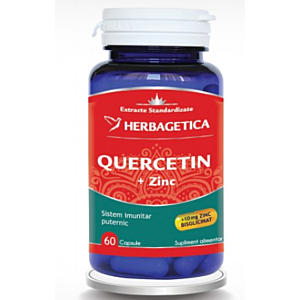Quercetin + Zinc  60cps Herbagetica