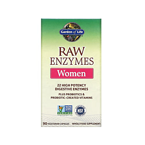 RAW Enzymes Women 90 capsule - Garden of Life