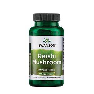 Reishi Mushroom 600mg. 60 Capsule - Swanson