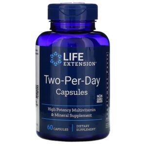 Life Extension Two-Per-Day Capsule, 60 Capsule
