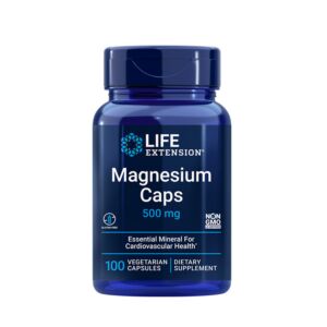 Magnesium Caps 500mg 100cps Life Extension 