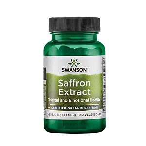 Saffron Extract 2% Safranal 60 Capsule - Swanson