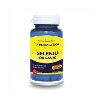 Seleniu Organic Herbagetica 30 Capsule