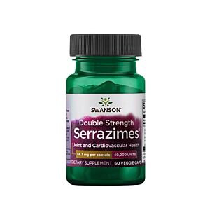 Swanson Serrazimes 40,000 unitati 60 Capsule