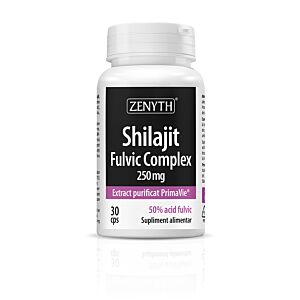 Shilajit Fulvic Complex 250mg 30cps Zenyth