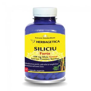 Siliciu Forte Herbagetica 120 capsule