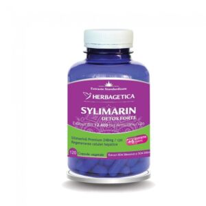 Sylimarin Detox Forte 120 capsule-Herbagetica