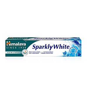 Sparkly White Pasta Dinti din Plante 75ml. - Himalaya