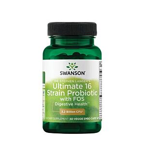 Ultimate 16 Strain Probiotic with FOS Dr. Stephen Langer's  60 Capsule - Swanson