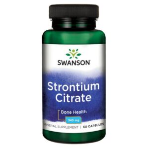 Strontium Citrate 340mg 60 capsule - Swanson