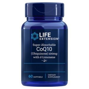 Super-Absorbable Ubiquinone CoQ10 with d-Limonene 60 capsule - Life Extension