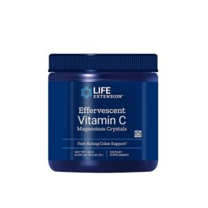 Effervescent Vitamin C Magnesium Crystals 180 g Life Extension