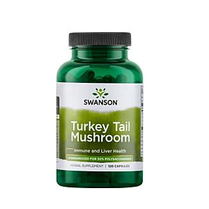 Turkey Tail Mushroom 120 Capsule - Swanson