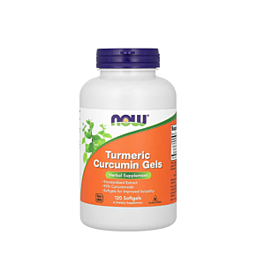 Turmeric Curcumin Gels 120 Softgels - NOW Foods