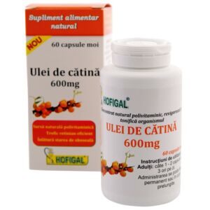Ulei de catina 600 mg -60 capsule moi hofigal