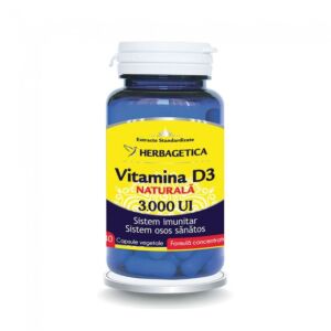 VITAMINA D3 NATURALA 3000 UI