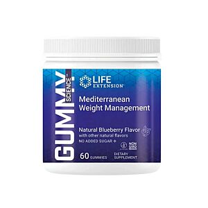Mediterranean Weight Management 60 Gummy Life Extension