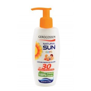 Lotiune cu protectie solara pentru copii SPF 30 Gerocossen Natural Sun 200 ml 