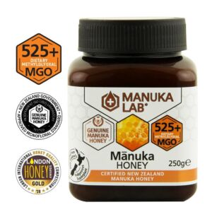 Miere de Manuka MANUKA LAB, MGO 525+ Noua Zeelanda, 250 g