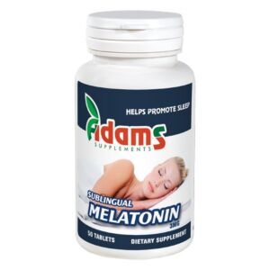 Melatonina Sublinguala 3mg 50 tablete Adams Vision