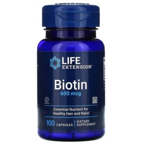Biotin 600mg 100cps Life Extension