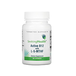 Active B12 With L-5-MTHF 60 Lozenges - Seeking Health