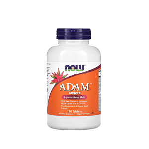ADAM (Complex Multivitamine pentru Barbati)120 Tablete - NOW Foods