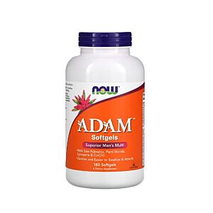 ADAM (Complex Multivitamine pentru Barbati)180 Softgels - NOW Foods