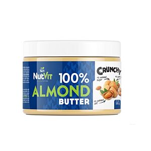 100% Almond Butter (Crema de Migdale) Crunchy 500g - Ostrovit