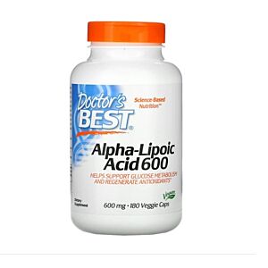 Alpha-Lipoic Acid 600 mg 180 Capsule - Doctor's Best