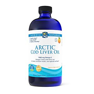 Arctic Cod Liver Oil 473ml Orange - Nordic Naturals