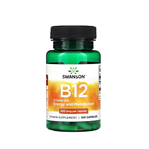 Vitamin B12 500mcg 100 capsule - Swanson
