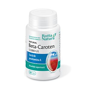 Beta-caroten natural 30cps Rotta Natura