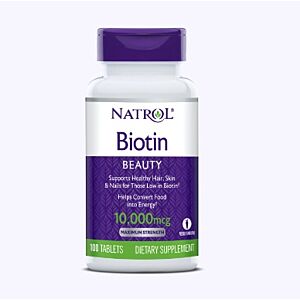 Biotin Beauty10.000mcg 100 tablete - Natrol