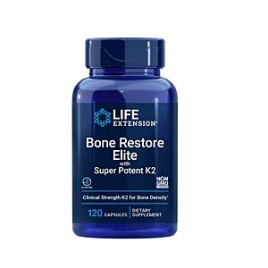 Bone Restore Elite with Super Potent K2 120 capsule - Life Extension