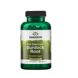 Burdock Root (Brusture) Full Spectrum 460mg 100 capsule - Swanson