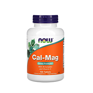 Cal-Mag Stress Formula100 Tablete - NOW Foods