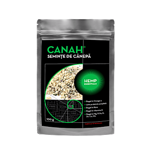 Semințe decorticate de cânepă 100 g Canah